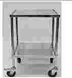 Stainless Steel Trolley 2 Shelf 490 x 490 x 900mm